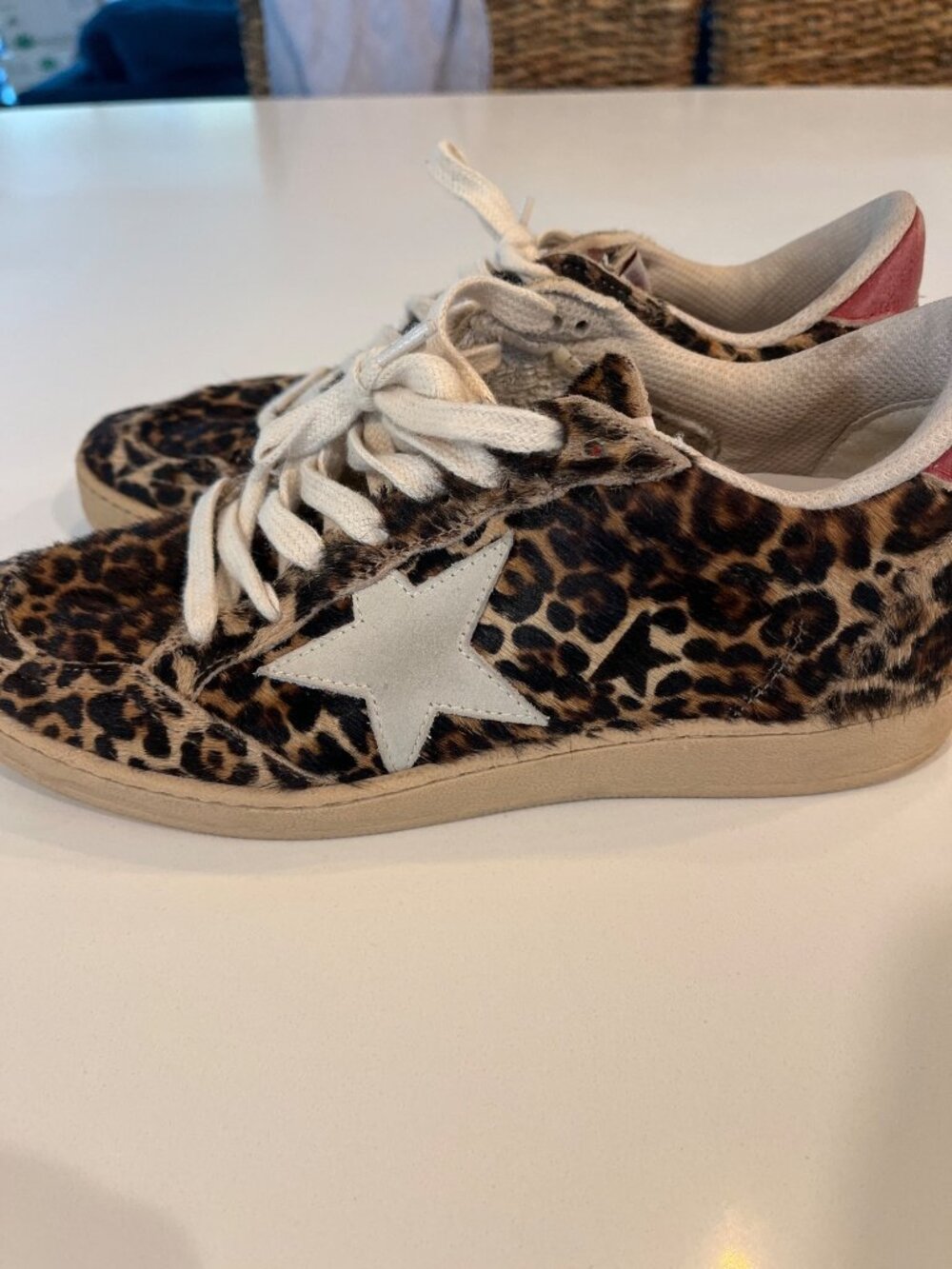 Golden Goose Deluxe Brand Leopard-Print Superstar Sneakers With Distressed Detai - Picture 10 of 14